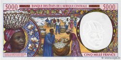 5000 Francs CENTRAL AFRICAN STATES  1999 P.604Pe UNC