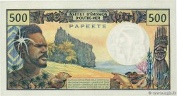 500 Francs TAHITI  1970 P.25a AU+