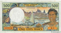 500 Francs TAHITI  1985 P.25d