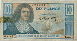 10 Francs Colbert AFRIQUE ÉQUATORIALE FRANÇAISE  1946 P.21 BC