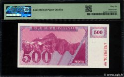 500 Tolarjev SLOVENIA  1990 P.08a UNC