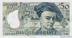 50 Francs QUENTIN DE LA TOUR FRANCE  1990 F.67.16 XF+