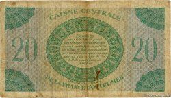 20 Francs AFRIQUE ÉQUATORIALE FRANÇAISE  1943 P.17b BC