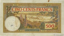 500 Francs MAROKKO  1946 P.15b S