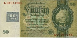 50 Deutsche Mark GERMAN DEMOCRATIC REPUBLIC  1948 P.06b