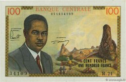 100 Francs CAMEROON  1962 P.10a AU+