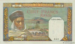 100 Francs ALGERIEN  1945 P.085 fST+