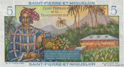 5 Francs Bougainville SAINT PIERRE ET MIQUELON  1946 P.22 NEUF