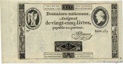 25 Livres FRANCE 1792 Ass.37a