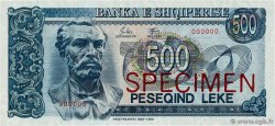 500 Lekë Spécimen ALBANIE  1992 P.53s