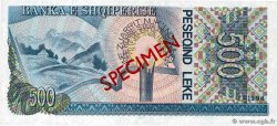 500 Lekë Spécimen ALBANIA  1994 P.57s UNC-