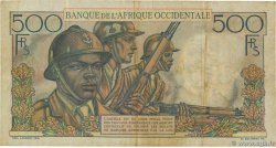 500 Francs AFRIQUE OCCIDENTALE FRANÇAISE (1895-1958)  1937 P.41 pr.TTB