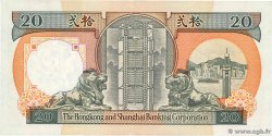 20 Dollars HONG KONG  1991 P.197b TTB+