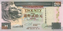 20 Dollars HONG KONG  1993 P.285a UNC