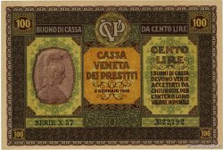 100 Lira ITALY  1918 PM.08 XF+