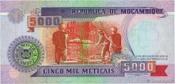 5000 Meticais MOZAMBIQUE  1991 P.136 SC+