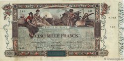 5000 Francs FLAMENG FRANCIA  1918 F.43.01 BC+