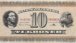 10 Kroner DENMARK  1957 P.044N