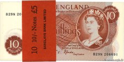 10 Shillings Liasse INGLATERRA  1966 P.373c