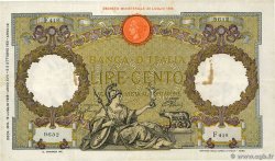 100 Lire ITALIA  1939 P.055 BC+