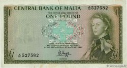 1 Pound MALTE  1969 P.29a fSS