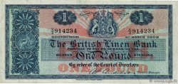 1 Pound SCOTLAND  1962 P.166a q.BB