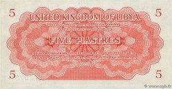 5 Piastres LIBIA  1951 P.05 SC