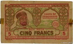 5 Francs ALGERIEN  1943 K.394 SGE