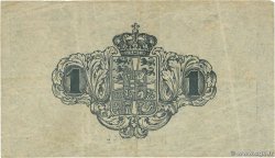 1 Krone DINAMARCA  1921 P.012f BC+