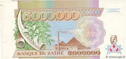 5000000 Zaïres Fauté ZAÏRE  1992 P.46a MBC