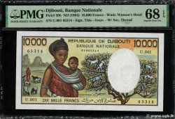 10000 Francs DJIBOUTI  1984 P.39b UNC