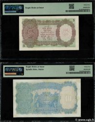 5 et 10 Rupees Lot INDIA
  1937 P.018a et P.019a q.SPL