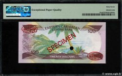 20 Dollars Spécimen CARAÏBES  1987 P.19as NEUF