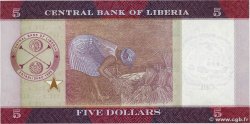 5 Dollars LIBERIA  2016 P.31 ST