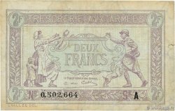 2 Francs TRÉSORERIE AUX ARMÉES FRANCIA  1917 VF.05.01 BB