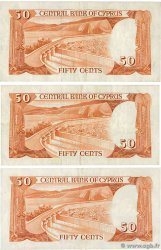50 Cents Lot CHIPRE  1984 P.49a BC+