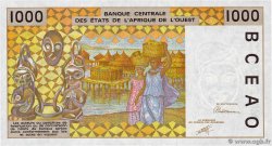 1000 Francs STATI AMERICANI AFRICANI  1991 P.111Aa FDC