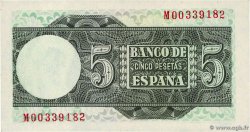 5 Pesetas ESPAGNE  1948 P.136a NEUF