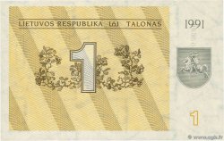 1 Talonas LITUANIA  1991 P.32a FDC