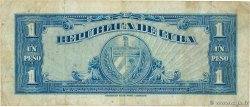 1 Peso CUBA  1949 P.069h TB