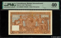 100 Francs LUXEMBURGO  1947 P.12 MBC+