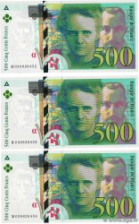 500 Francs PIERRE ET MARIE CURIE Consécutifs FRANCE  1994 F.76.01 AU