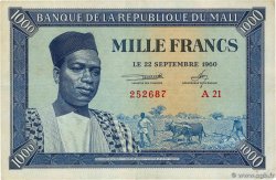 1000 Francs MALI  1960 P.04 VF