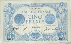 5 Francs BLEU FRANCE  1916 F.02.35