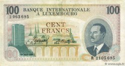100 Francs LUXEMBOURG  1968 P.14a TB+