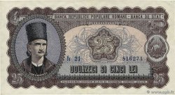 25 Lei ROUMANIE  1952 P.089b TTB