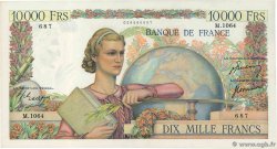 10000 Francs GÉNIE FRANÇAIS FRANKREICH  1950 F.50.45 VZ+