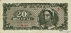 20 Lei ROMANIA  1950 P.084a VF+