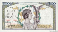 5000 Francs VICTOIRE Impression à plat FRANCE  1939 F.46.08