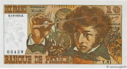 10 Francs BERLIOZ FRANCE  1974 F.63.06 pr.NEUF